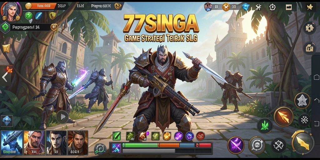 Gameplay menarik dari 77SINGA yang menunjukkan strategi tempur.