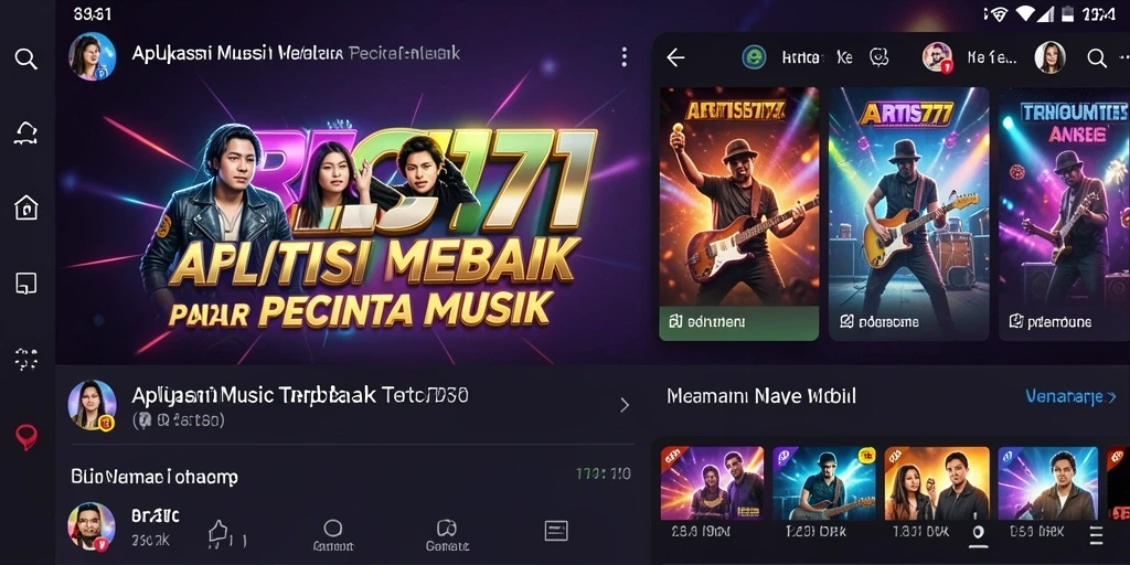 Tampilan screenshot utama ARTIS777 menampilkan antarmuka pengguna yang menarik dan mudah digunakan.