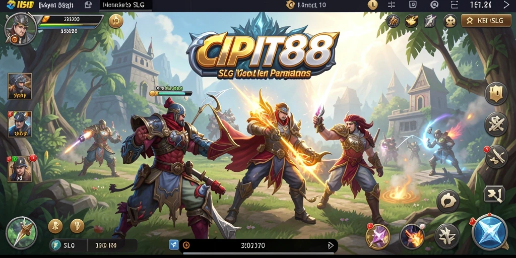 Tangkapan layar gameplay mendebarkan dari CIPIT88.