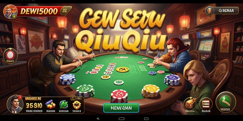 Tampilan gameplay QiuQiu yang memukau di DEWI5000.