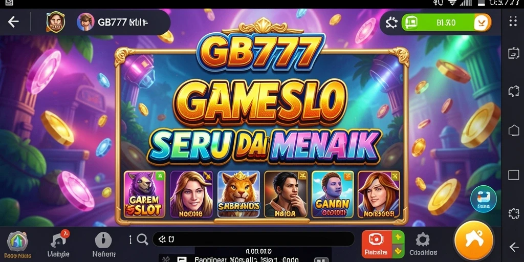 Screenshot utama GB777 menunjukkan gameplay Slot yang menarik dan mengasyikkan.