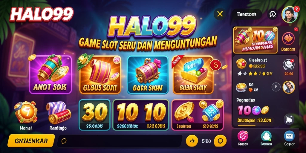 Gambaran menarik dari gameplay HALO99 dengan slot yang mengasyikkan.