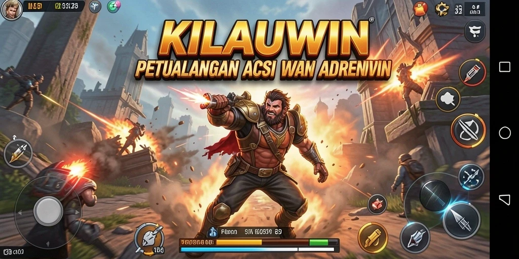 Screenshot gameplay KILAUWIN yang menampilkan aksi seru dan mendebarkan.
