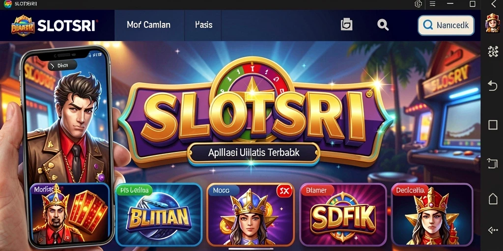 Tampilan antarmuka SLOTSRI yang bersih dan intuitif.