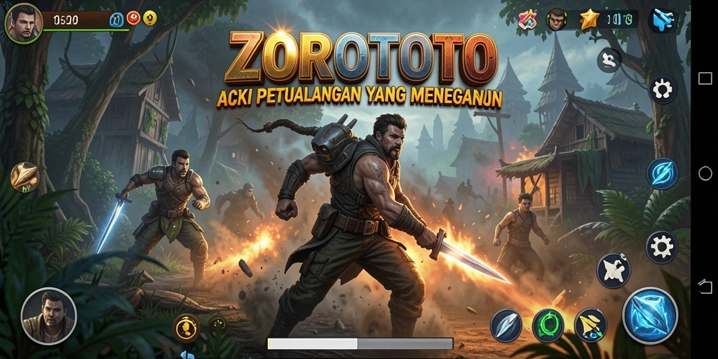 Tampilan mendebarkan saat pertarungan di ZOROTOTO